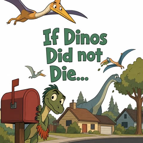 If Dinos Did Not Die... | Bookbot Decodable Reader Level 53