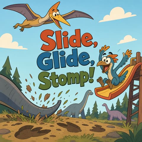 Slide, Glide, Stomp! | Bookbot Decodable Reader Level 6