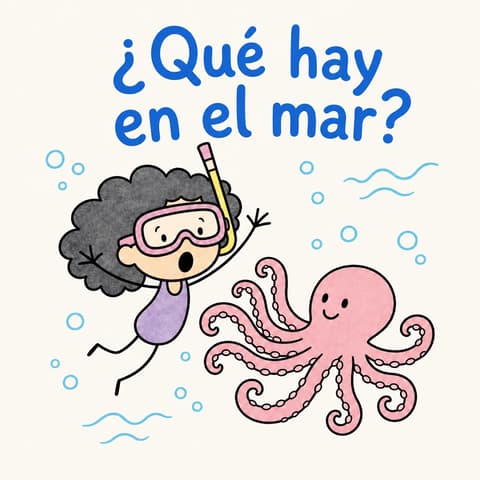 ¿Qué hay en el mar? | Libro ATAL de animales nivel 66