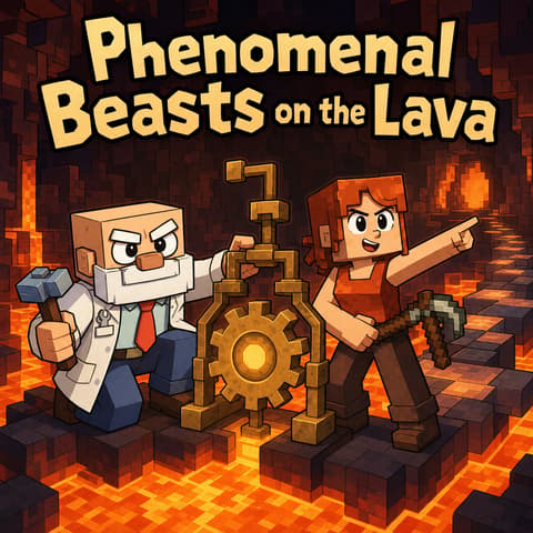 Phenomenal Beasts on the Lava