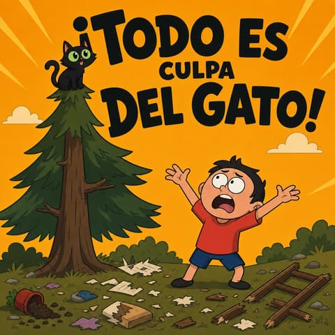 ¡Todo es culpa del gato! | Libro ATAL de vida cotidiana nivel 66