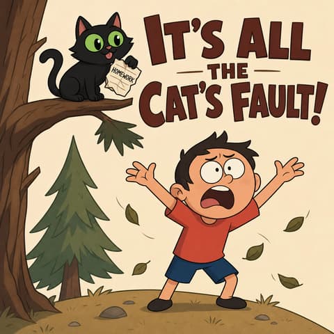 It's All the Cat's Fault! | Bookbot Decodable Reader