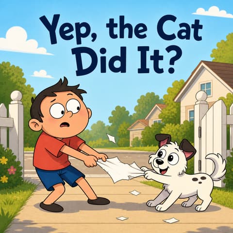 Yep, the Cat Did It?