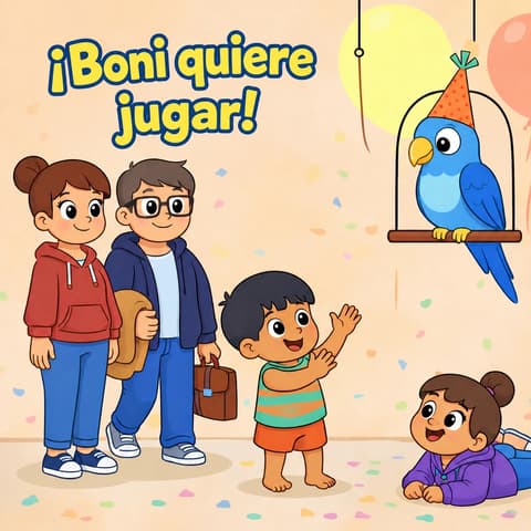 ¡Boni quiere jugar! | Libro ATAL de vida cotidiana nivel 64