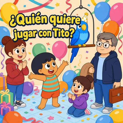 ¿Quién quiere jugar con Tito? | Libro ATAL de vida cotidiana nivel 66