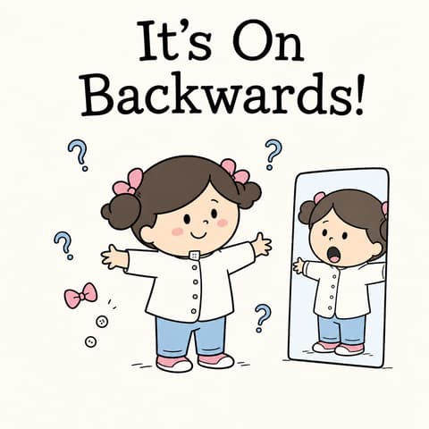 It's On Backwards! | Bookbot Decodable Reader Level 80