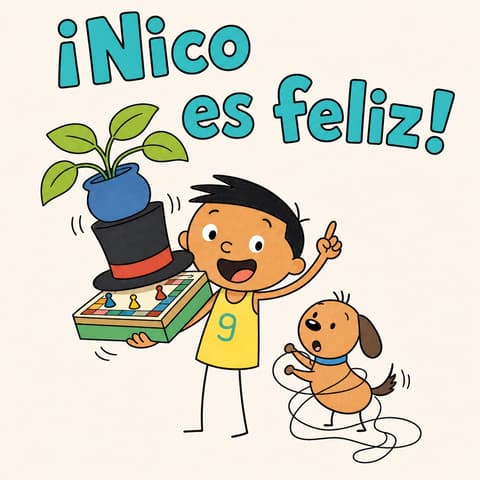 ¡Nico es feliz! | Libro ATAL de vida cotidiana nivel 11