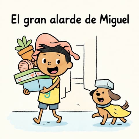 El gran alarde de Miguel | Libro ATAL de vida cotidiana nivel 60