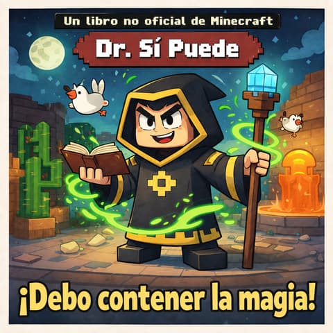 ¡Debo contener la magia! | Libro ATAL de Minecraft nivel 49
