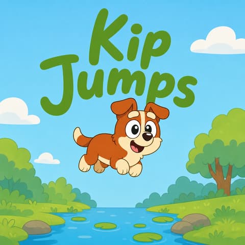 Kip Jumps | Bookbot Decodable Reader Level 79