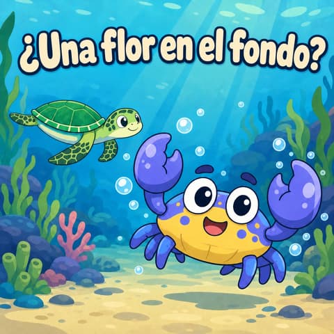 ¿Una flor en el fondo? | Libro ATAL de animales nivel 11