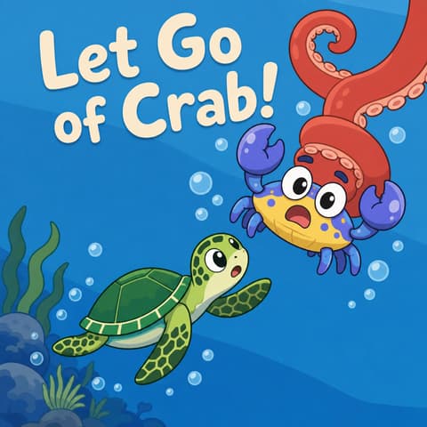 Let Go of Crab! | Bookbot Decodable Reader Level 25
