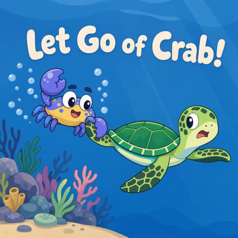 Let Go of Crab! | Bookbot Decodable Reader Level 56
