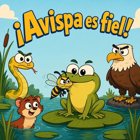 ¡Avispa es fiel! | Libro ATAL de animales nivel 11