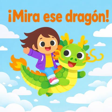 ¡Mira ese dragón! | Libro ATAL de aventura nivel 49