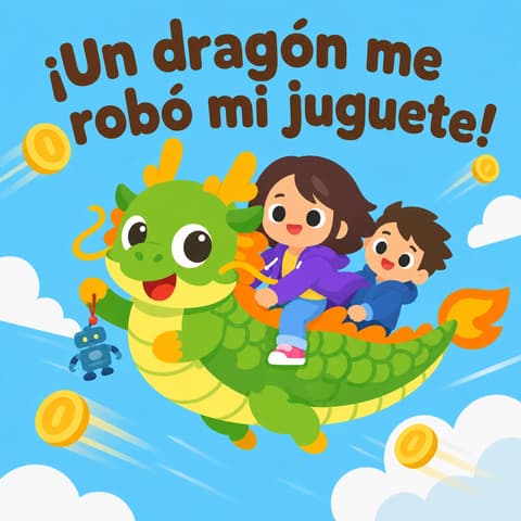 ¡Un dragón me robó mi juguete! | Libro ATAL de aventura nivel 68