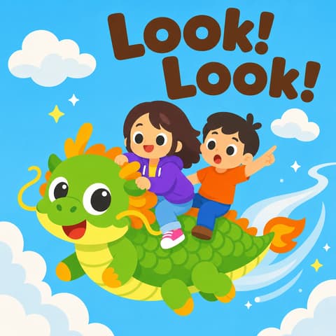 Look! Look! | Bookbot Decodable Reader Level 33