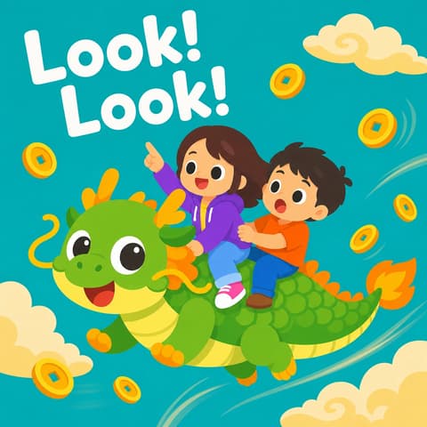Look! Look! | Bookbot Decodable Reader Level 77