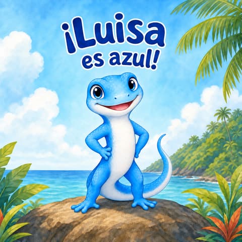 ¡Luisa es azul! | Libro ATAL nivel 22