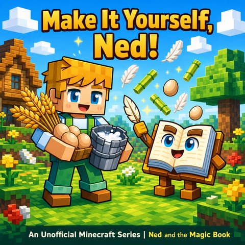 Make It Yourself, Ned! | Bookbot Decodable Reader Level 51
