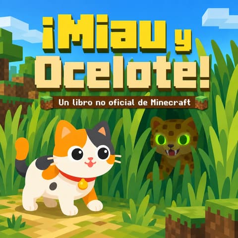 ¡Miau y Ocelote! | Libro ATAL de Minecraft nivel 12