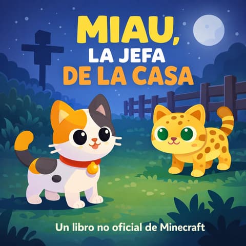 Miau, jefe de la casa | Libro ATAL de Minecraft nivel 40