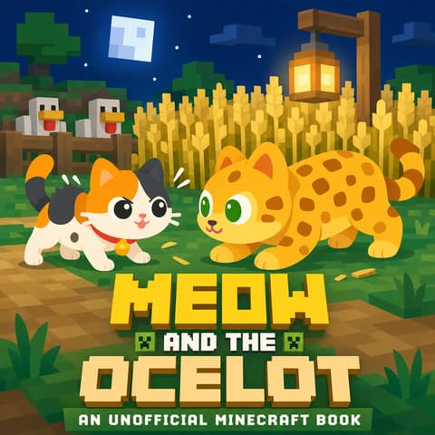 Meow and the Ocelot | Bookbot Decodable Reader Level 79