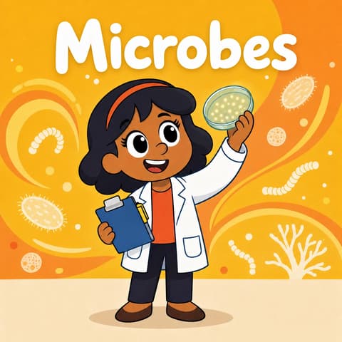 Microbios | Libro ATAL de ciencia nivel 40