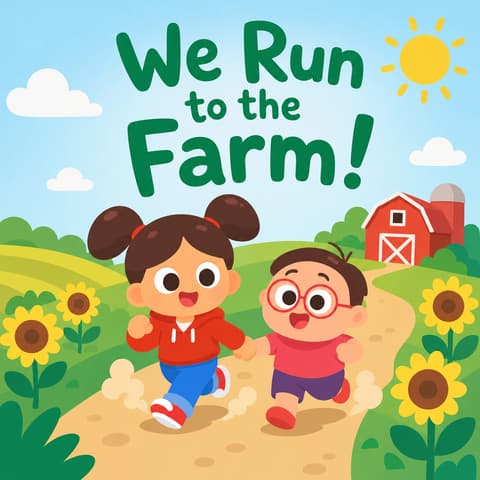 We Run to the Farm! | Bookbot Decodable Reader Level 4
