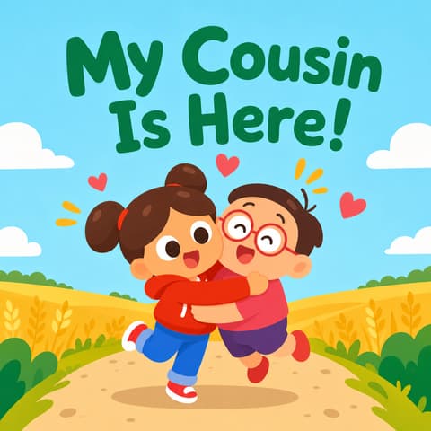 My Cousin Is Here! | Bookbot Decodable Reader Level 80