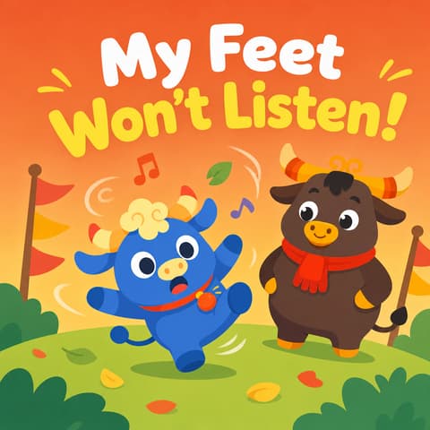 My Feet Won't Listen! | Bookbot Decodable Reader Level 78