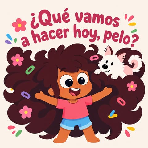 ¿Qué vamos a hacer hoy, pelo? | Libro ATAL de vida cotidiana nivel 69