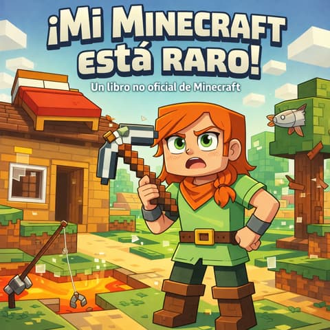 ¡Mi Minecraft está raro! | Libro ATAL de Minecraft nivel 37