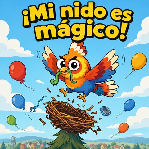 ¡Mi nido es mágico! | Libro ATAL de animales nivel 41