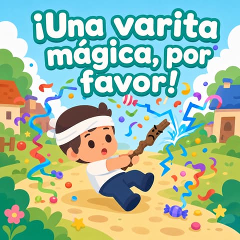 ¡Una varita mágica, por favor! | Libro ATAL de aventura nivel 41