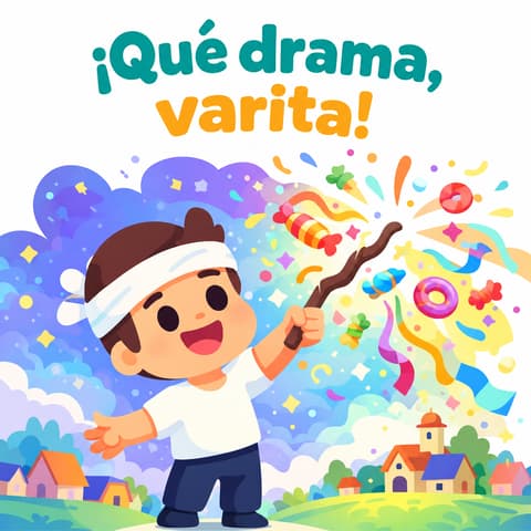 ¡Qué drama, varita! | Libro ATAL de aventura nivel 54