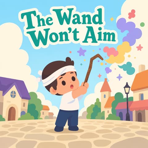 The Wand Won't Aim | Bookbot Decodable Reader Level 31
