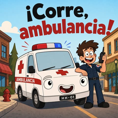 ¡Corre, ambulancia! | Libro ATAL de aventura nivel 42