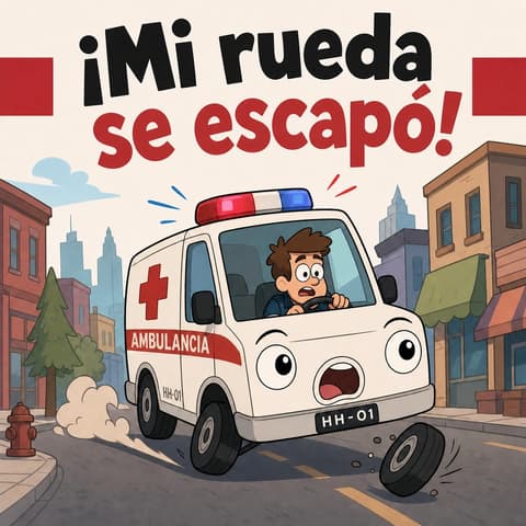 ¡Mi rueda se escapó! | Libro ATAL de aventura nivel 56