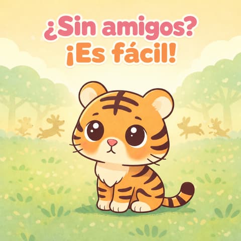 ¿Sin amigos? ¡Es fácil! | Libro ATAL de animales nivel 62