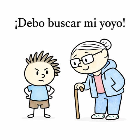 ¡Debo buscar mi yoyo! | Libro ATAL de vida cotidiana nivel 49