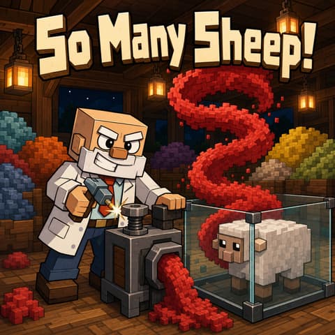 So Many Sheep!
