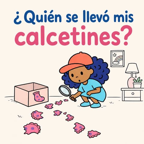 ¿Quién se llevó mis calcetines? | Libro ATAL de vida cotidiana nivel 70