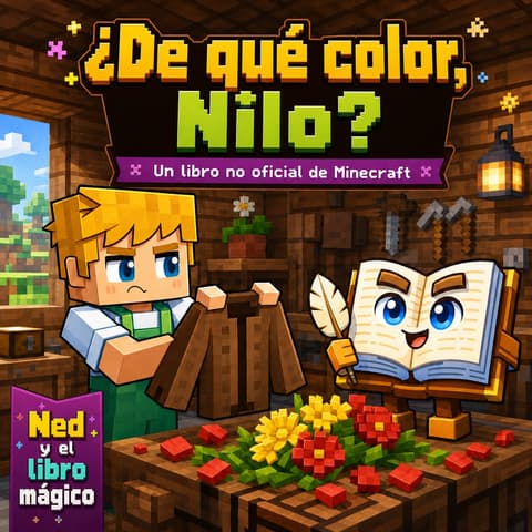 ¿De qué color, Nilo? | Libro ATAL de Minecraft nivel 43