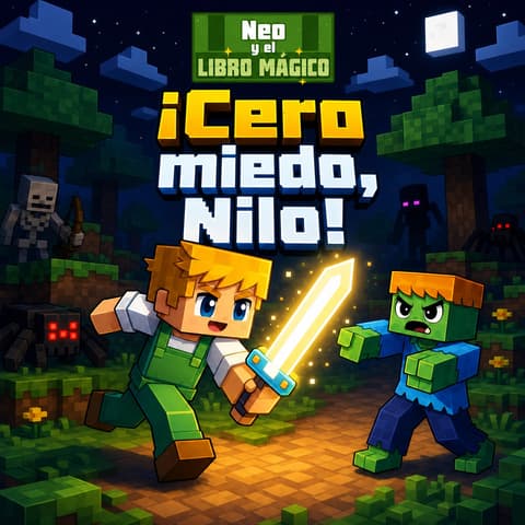 ¡Cero miedo, Nilo! | Libro ATAL de Minecraft nivel 43