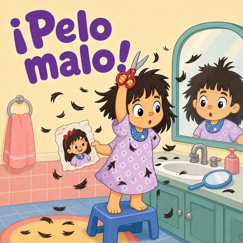 ¡Pelo malo! | Libro ATAL de vida cotidiana nivel 26