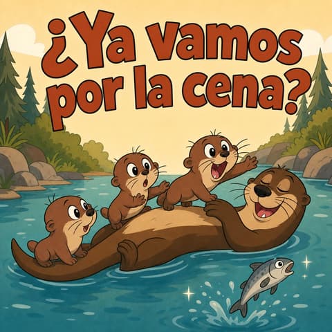 ¿Ya vamos por la cena? | Libro ATAL de animales nivel 43