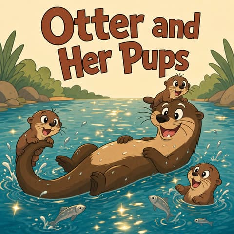 Otter and Her Pups