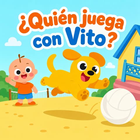 ¿Quién juega con Vito? | Libro ATAL de vida cotidiana nivel 43