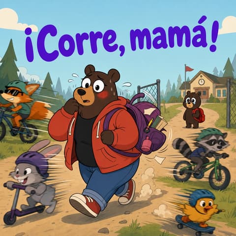 ¡Corre, mamá! | Libro ATAL de animales nivel 71